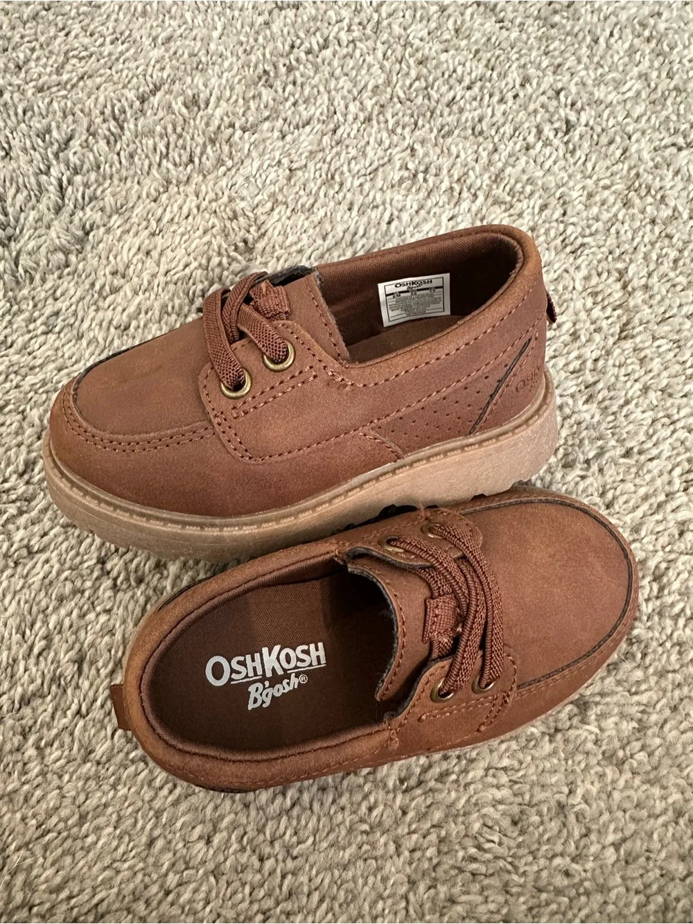 OshKosh B'gosh Brown Toddler Shoes